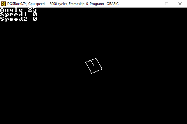 Mock program to demonstrate TA command